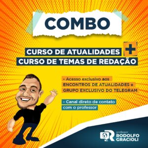 Curso Temas de redação + Regular de Atualidades